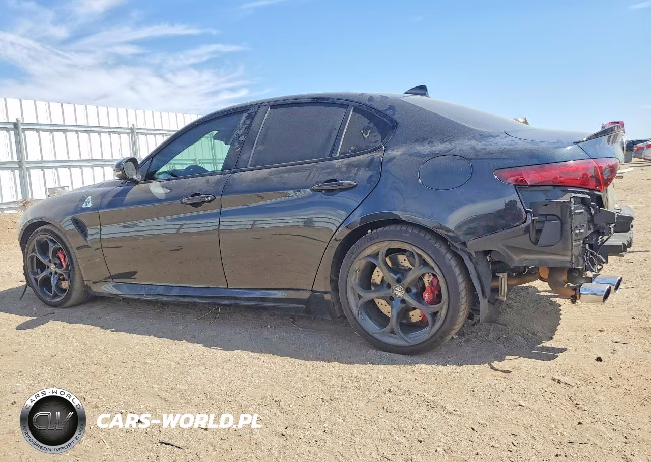 2022 Alfa Romeo Giulia Quadrifoglio VIN:ZARFAMEV8N7655160 - 2