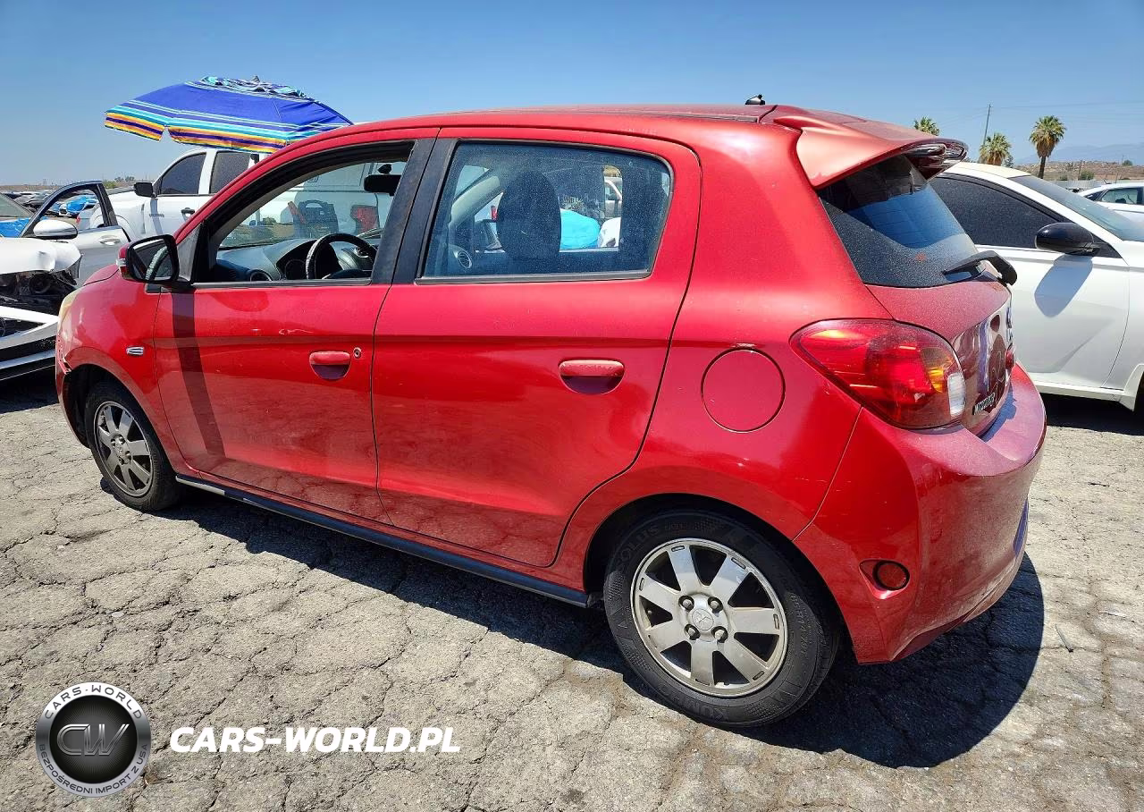 2015 Mitsubishi Mirage Es VIN:ML32A4HJ2FH033041 - 2