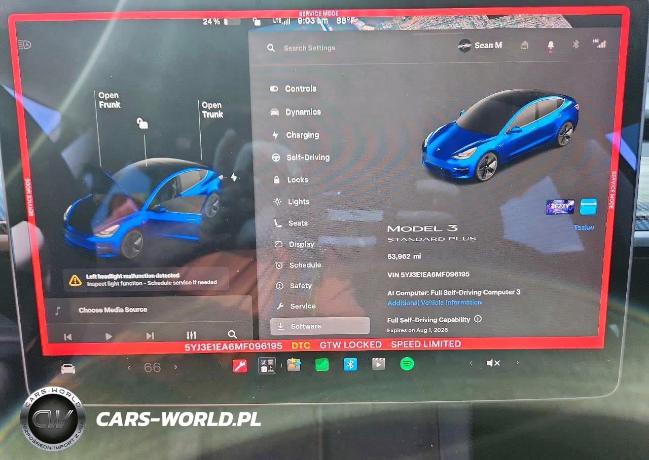 2021 Tesla Model 3 VIN:5YJ3E1EA6MF096195 - 9