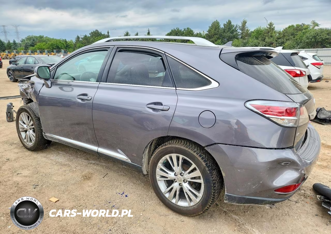 2013 Lexus Rx 350 Base VIN:2T2BK1BA6DC205151 - 2