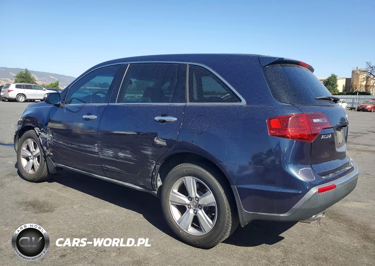 2011 Acura Mdx Technology VIN:2HNYD2H60BH539495 - 2