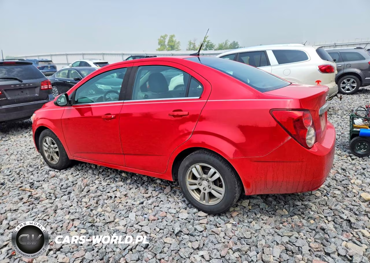 2014 Chevrolet Sonic Lt VIN:1G1JC5SHXE4214420 - 2