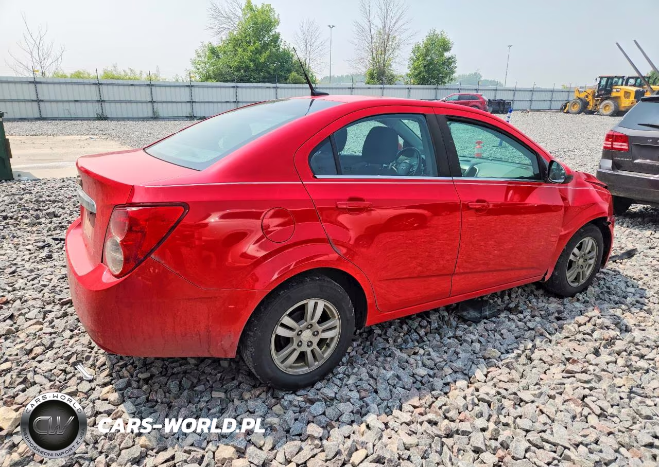 2014 Chevrolet Sonic Lt VIN:1G1JC5SHXE4214420 - 3
