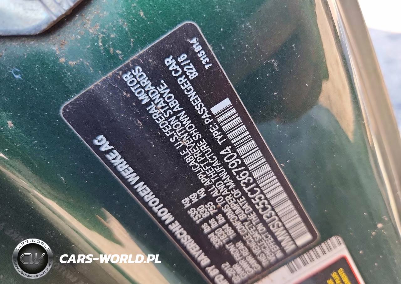 2012 Mini Cooper VIN:WMWSU3C55CT367904 - 12