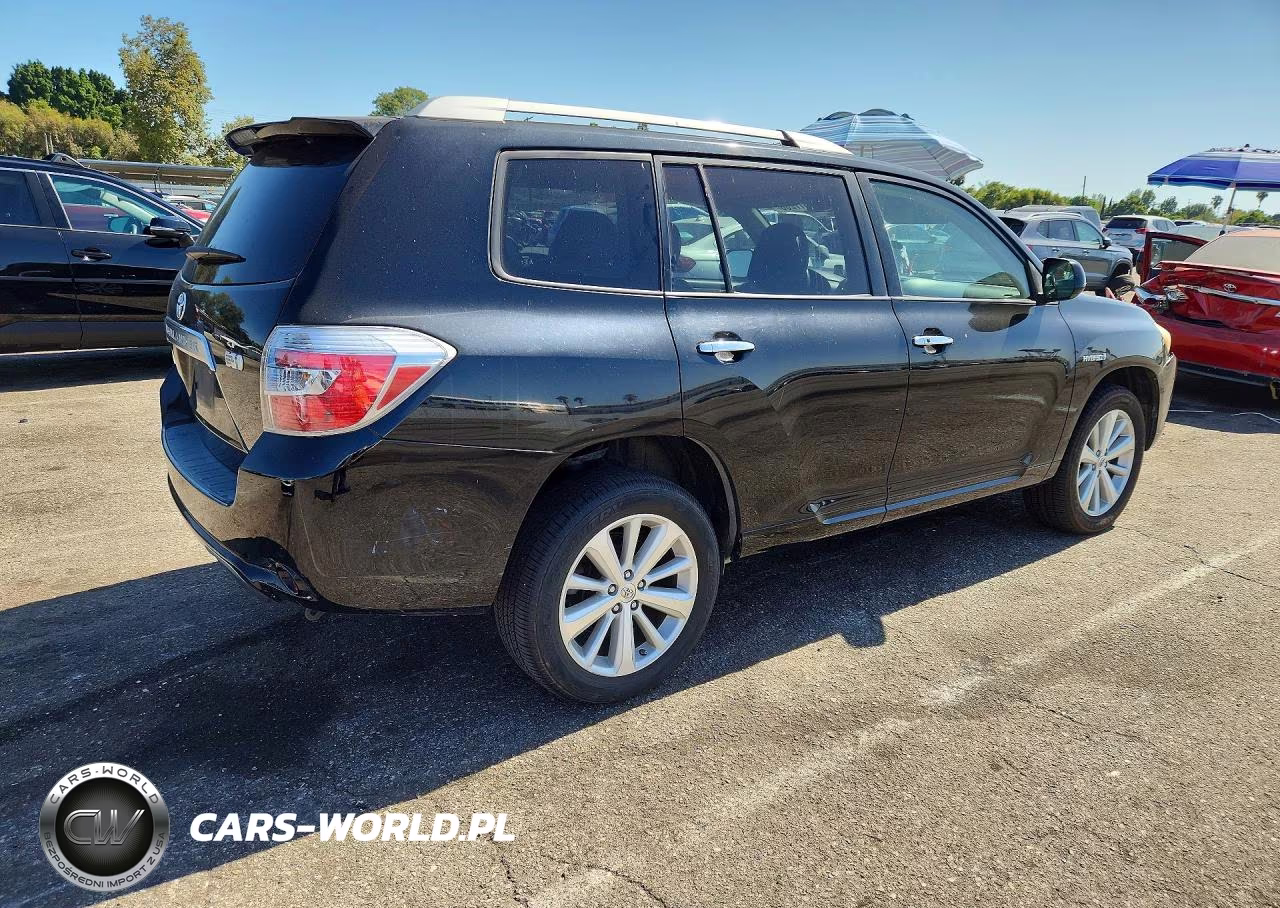 2008 Toyota Highlander Hybrid VIN:JTEEW41A382022265 - 3