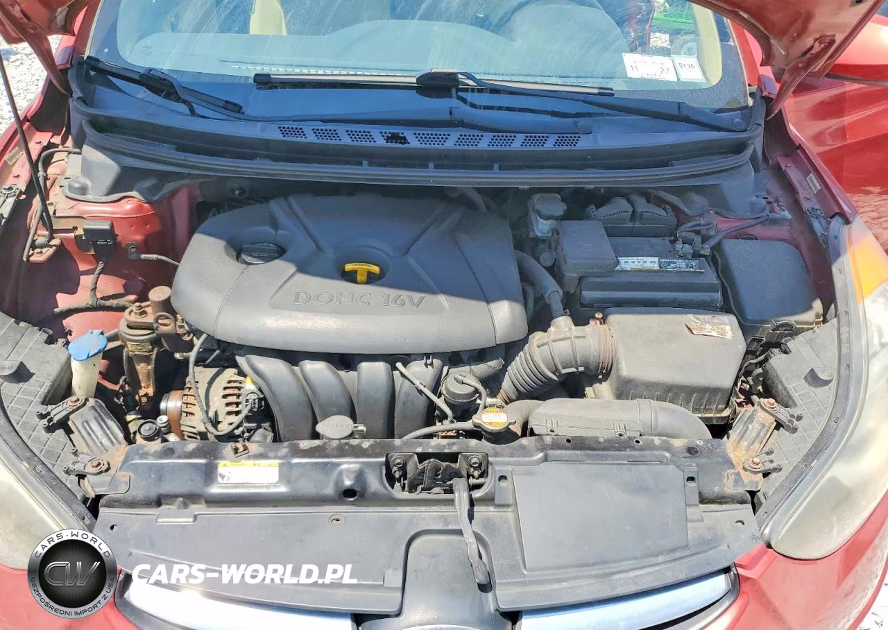 2011 Hyundai Elantra Gls VIN:KMHDH4AE7BU103578 - 11