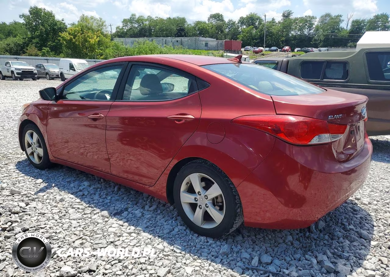 2011 Hyundai Elantra Gls VIN:KMHDH4AE7BU103578 - 2