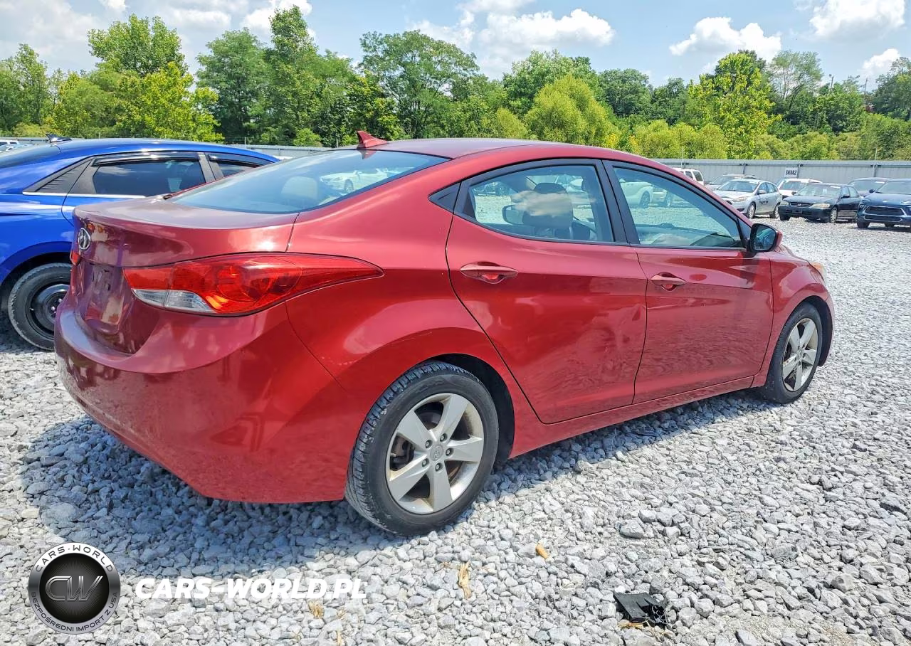 2011 Hyundai Elantra Gls VIN:KMHDH4AE7BU103578 - 3
