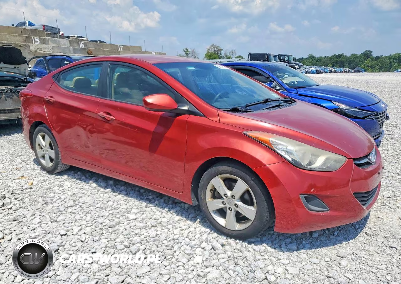 2011 Hyundai Elantra Gls VIN:KMHDH4AE7BU103578 - 4