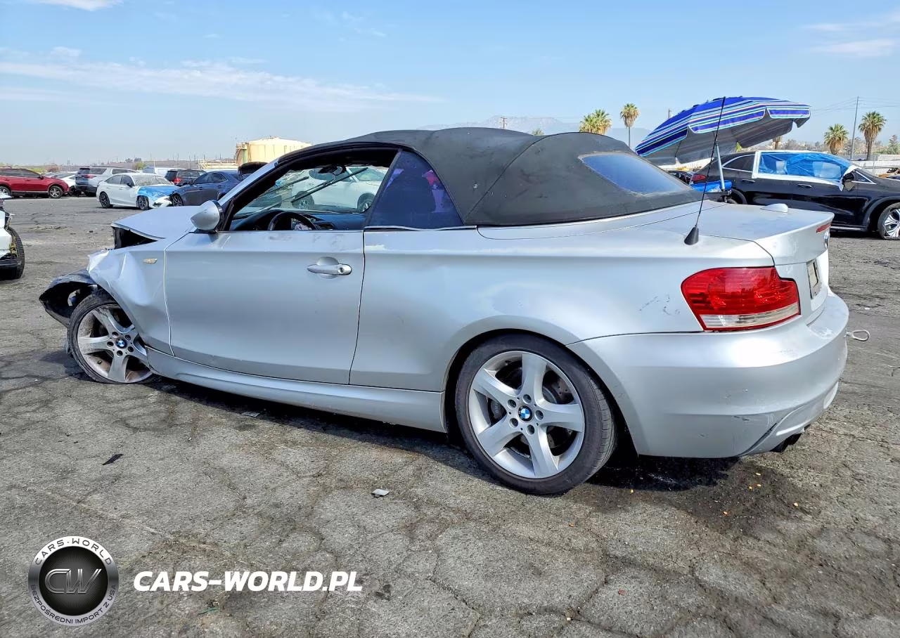 2008 BMW 135 I VIN:WBAUN93588VF56117 - 2