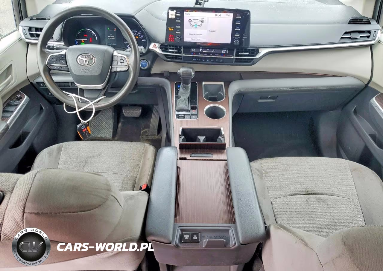 2021 Toyota Sienna Le VIN:5TDKSKFC5MS032025 - 8