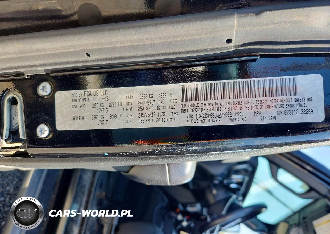 2018 Jeep Wrangler Sport VIN:1C4GJXAG6JW277802 - 13