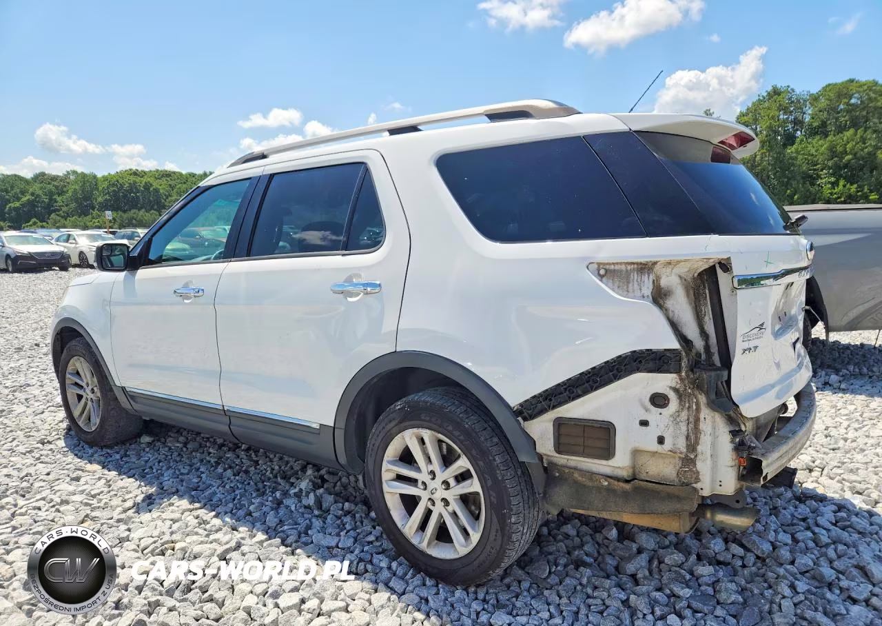 2015 Ford Explorer Xlt VIN:1FM5K7D80FGA61126 - 2