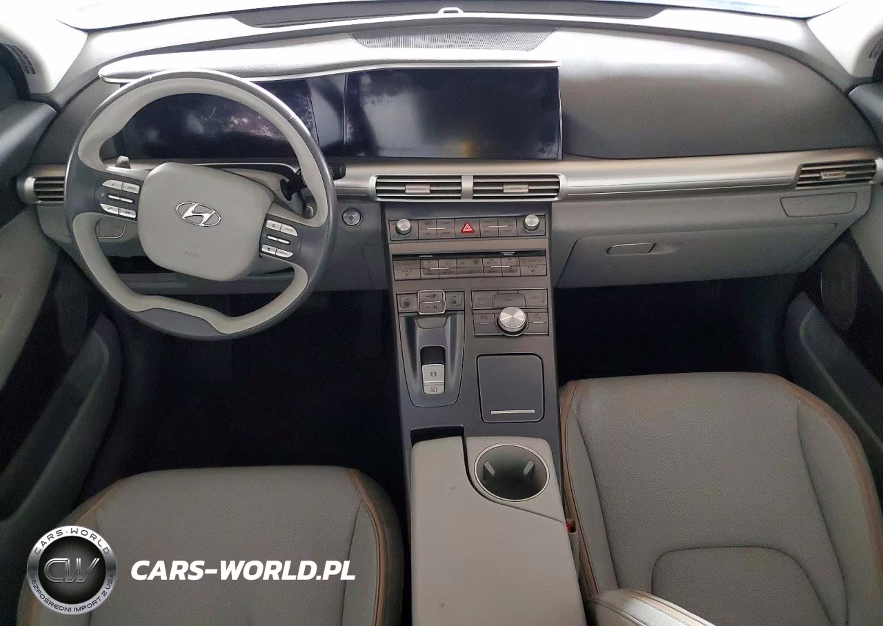 2019 Hyundai Nexo Blue VIN:KM8J74A65KU003431 - 8