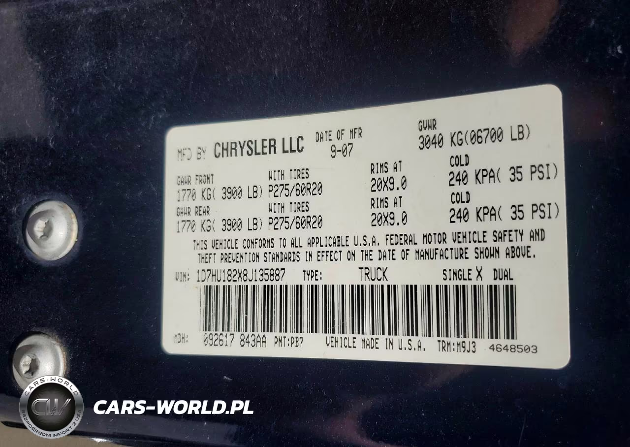 2008 Dodge Ram 1500 St VIN:1D7HU182X8J135887 - 12