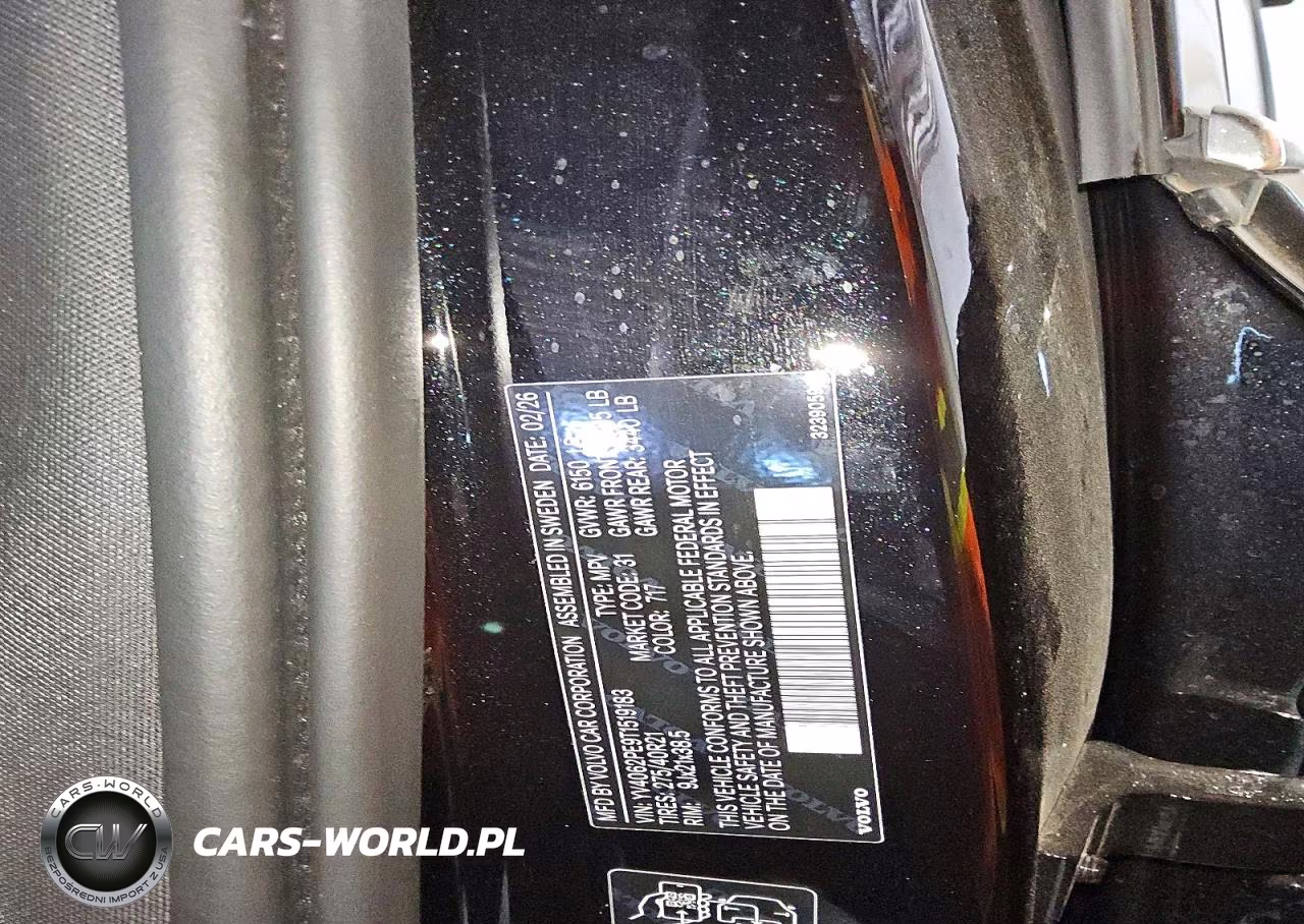 2026 Volvo Xc90 Plus VIN:YV4062PE9T1519183 - 13