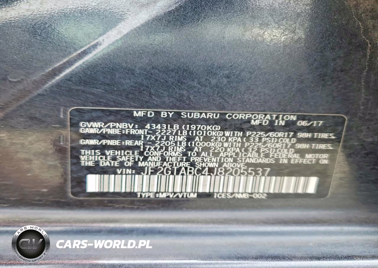 2018 Subaru Crosstrek Premium VIN:JF2GTABC4J8205537 - 13