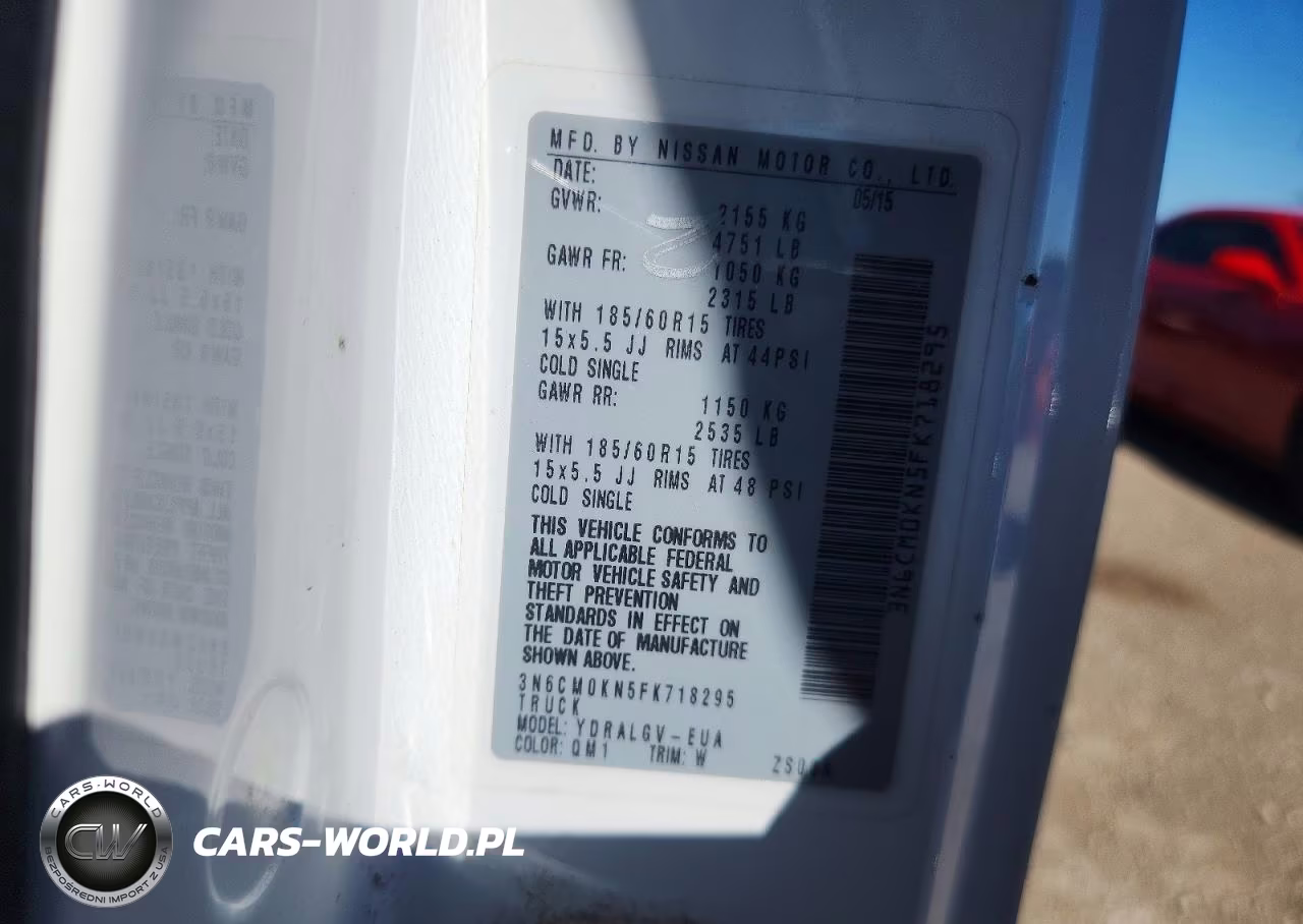 2015 Nissan Nv200 Sv VIN:3N6CM0KN5FK718295 - 13