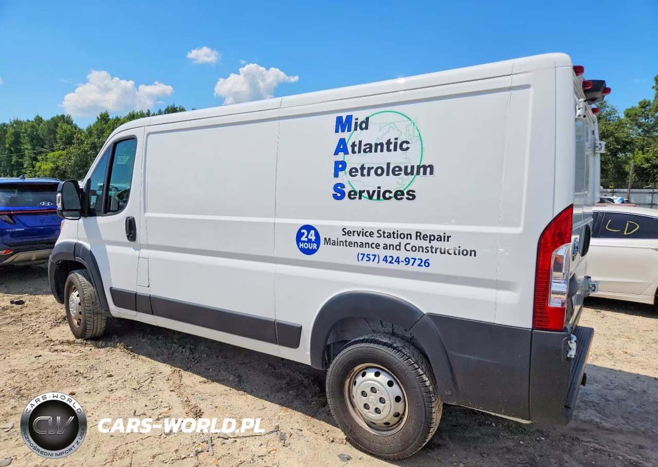 2023 Ram Promaster 2500 Delivery Van VIN:3C6LRVVGXPE510757 - 2
