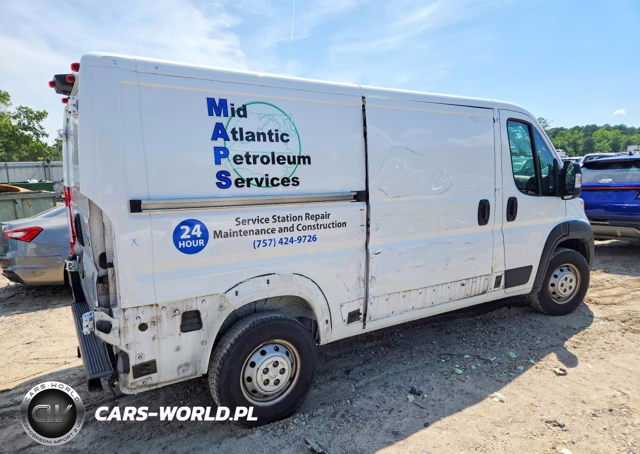 2023 Ram Promaster 2500 Delivery Van VIN:3C6LRVVGXPE510757 - 3