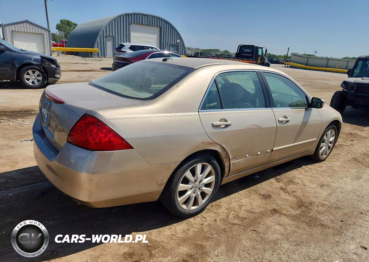 2007 Honda Accord Ex VIN:1HGCM66507A031648 - 3
