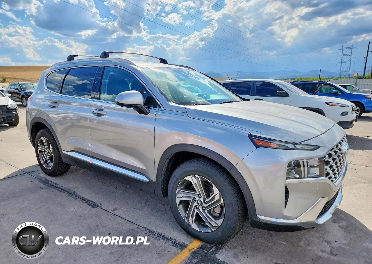 2022 Hyundai Santa Fe Sel VIN:5NMS24AJ3NH449696 - 4