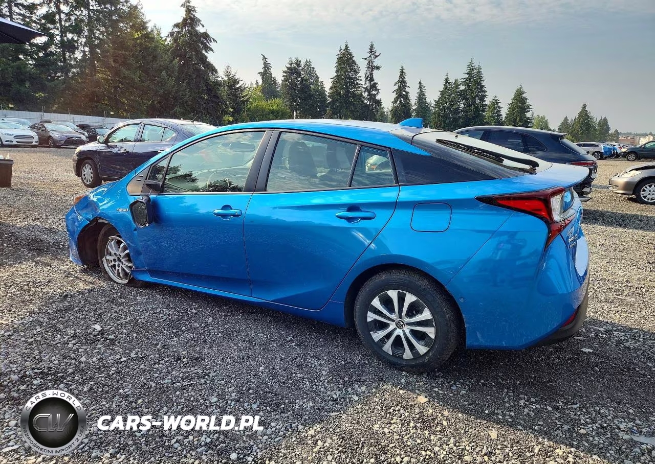 2021 Toyota Prius Xle Awd-E VIN:JTDL9MFU3M3025371 - 2