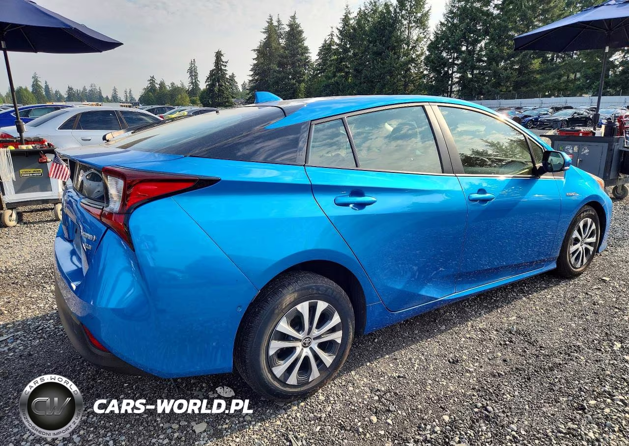 2021 Toyota Prius Xle Awd-E VIN:JTDL9MFU3M3025371 - 3