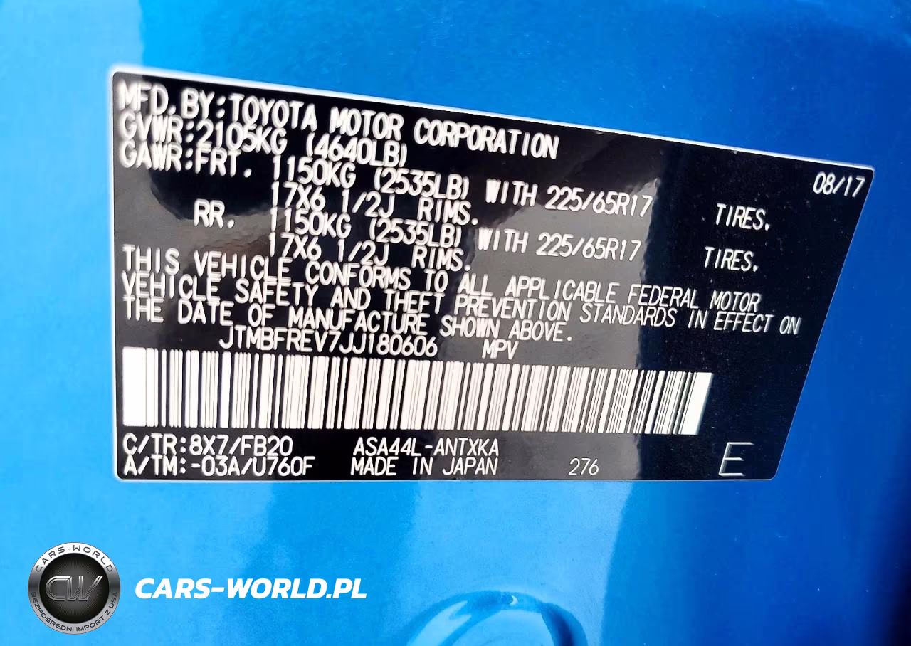 2018 Toyota Rav4 Le VIN:JTMBFREV7JJ180606 - 13