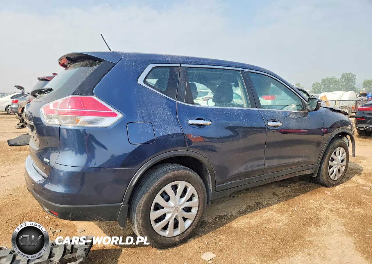 2015 Nissan Rogue S VIN:KNMAT2MV1FP527042 - 3
