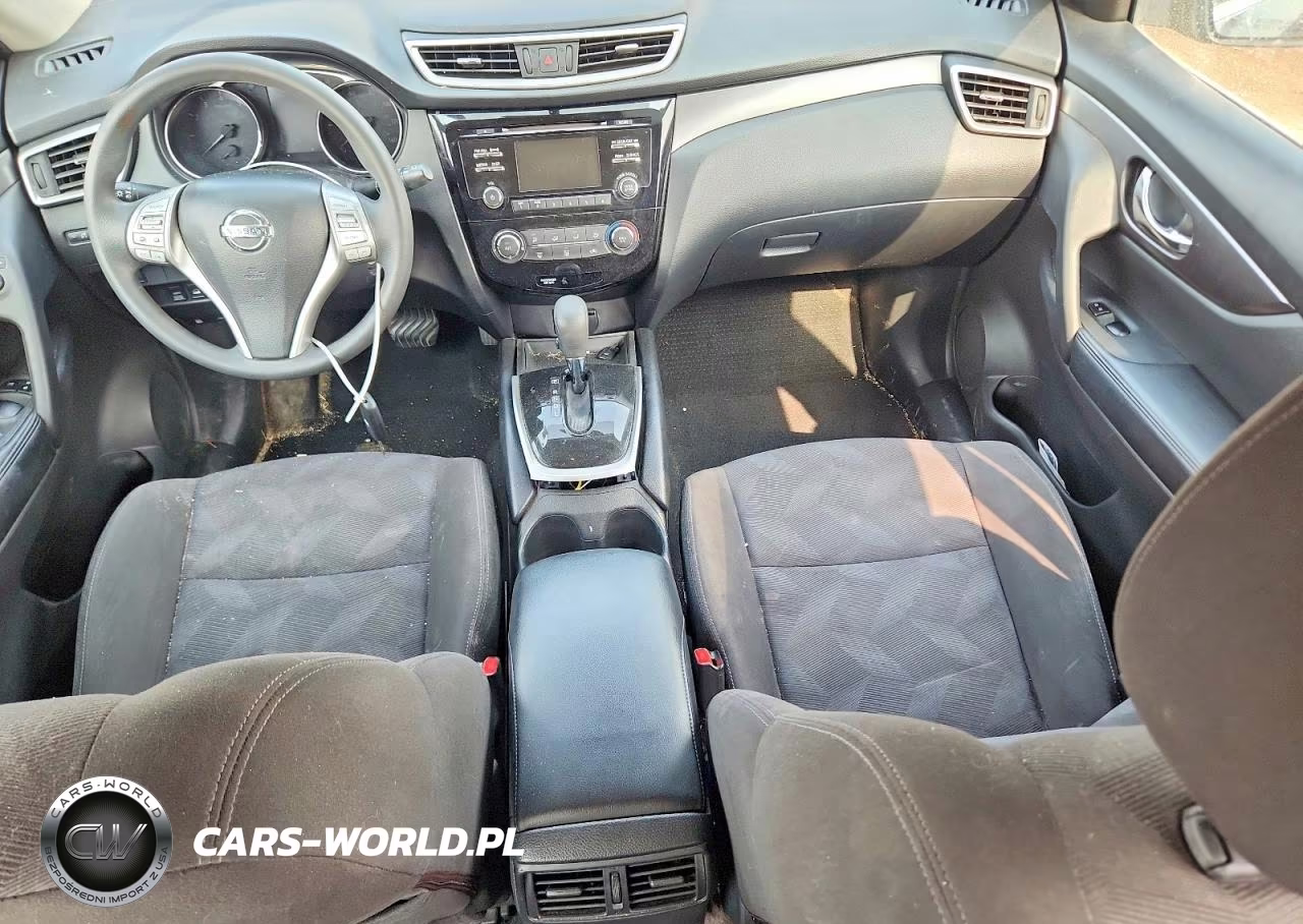 2015 Nissan Rogue S VIN:KNMAT2MV1FP527042 - 8