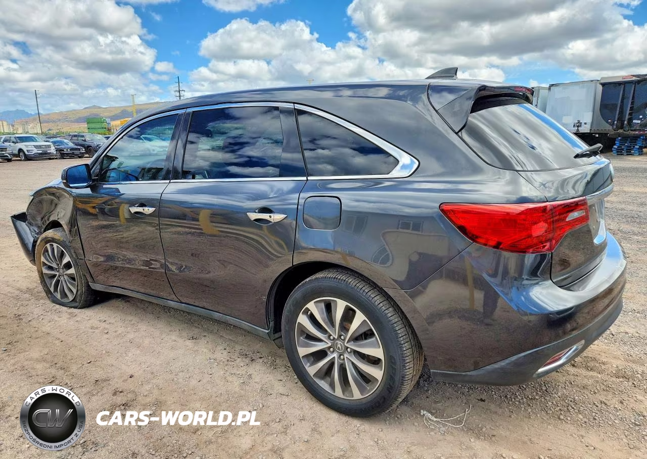 2015 Acura Mdx Technology VIN:5FRYD3H46FB012047 - 2