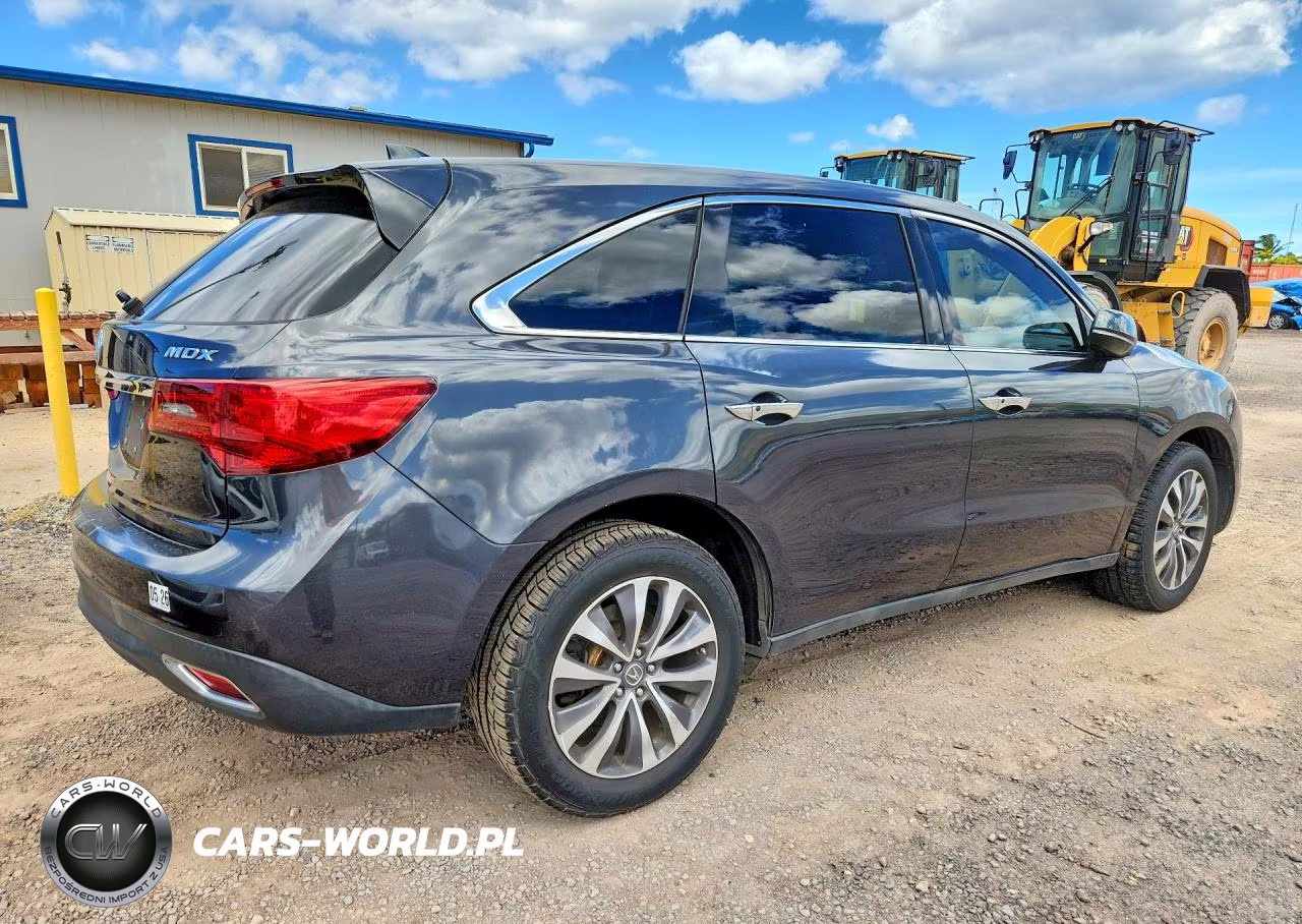 2015 Acura Mdx Technology VIN:5FRYD3H46FB012047 - 3