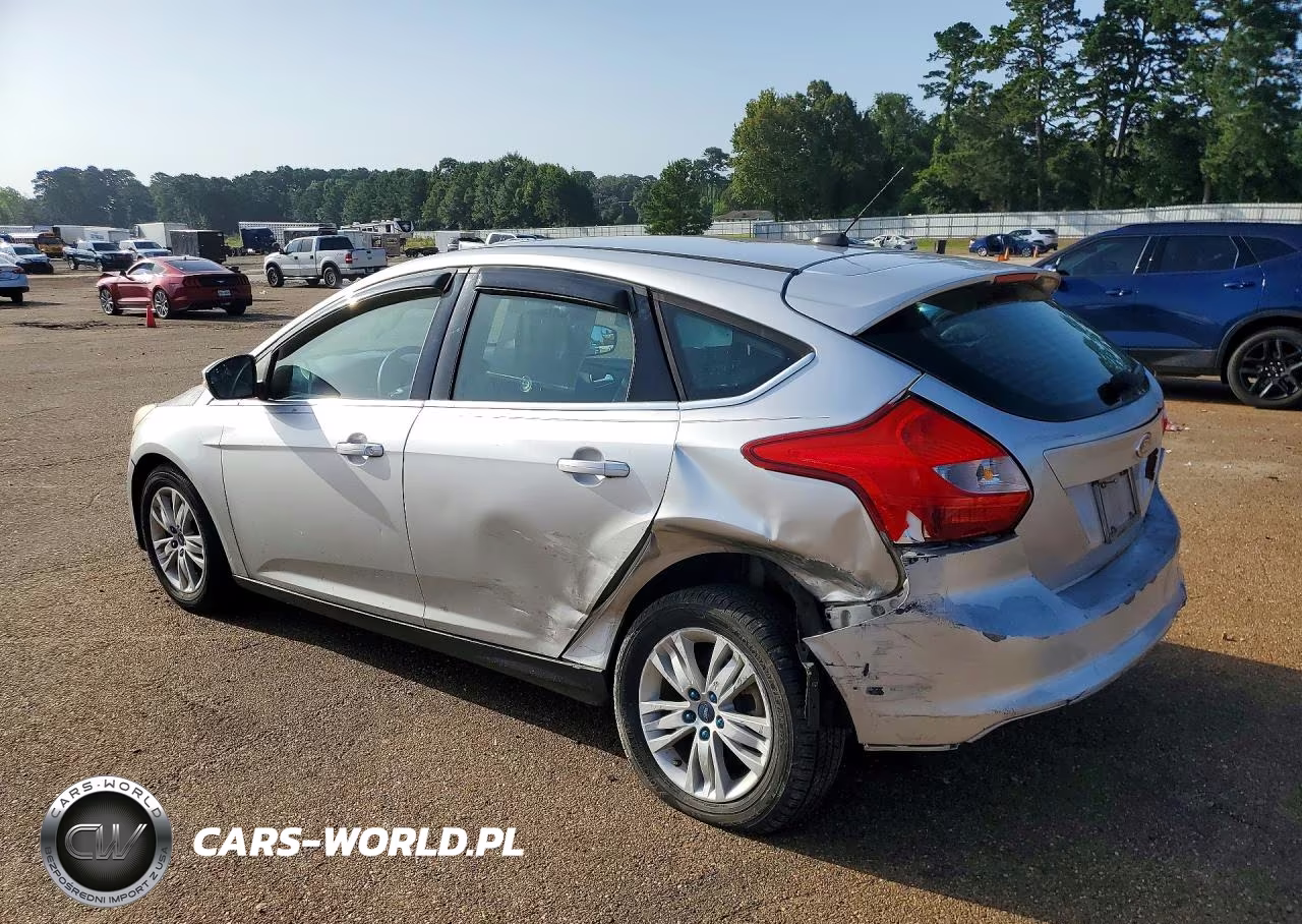 2012 Ford Focus Sel VIN:1FAHP3M22CL334602 - 2