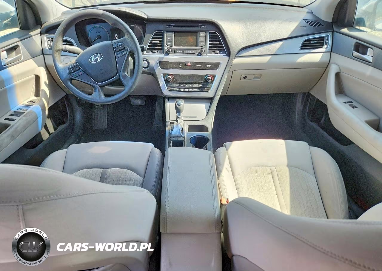 2016 Hyundai Sonata Hybrid Se VIN:KMHE24L11GA040275 - 8