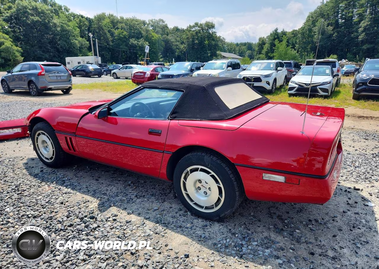 1986 Chevrolet Corvette VIN:1G1YY6784G5905325 - 2