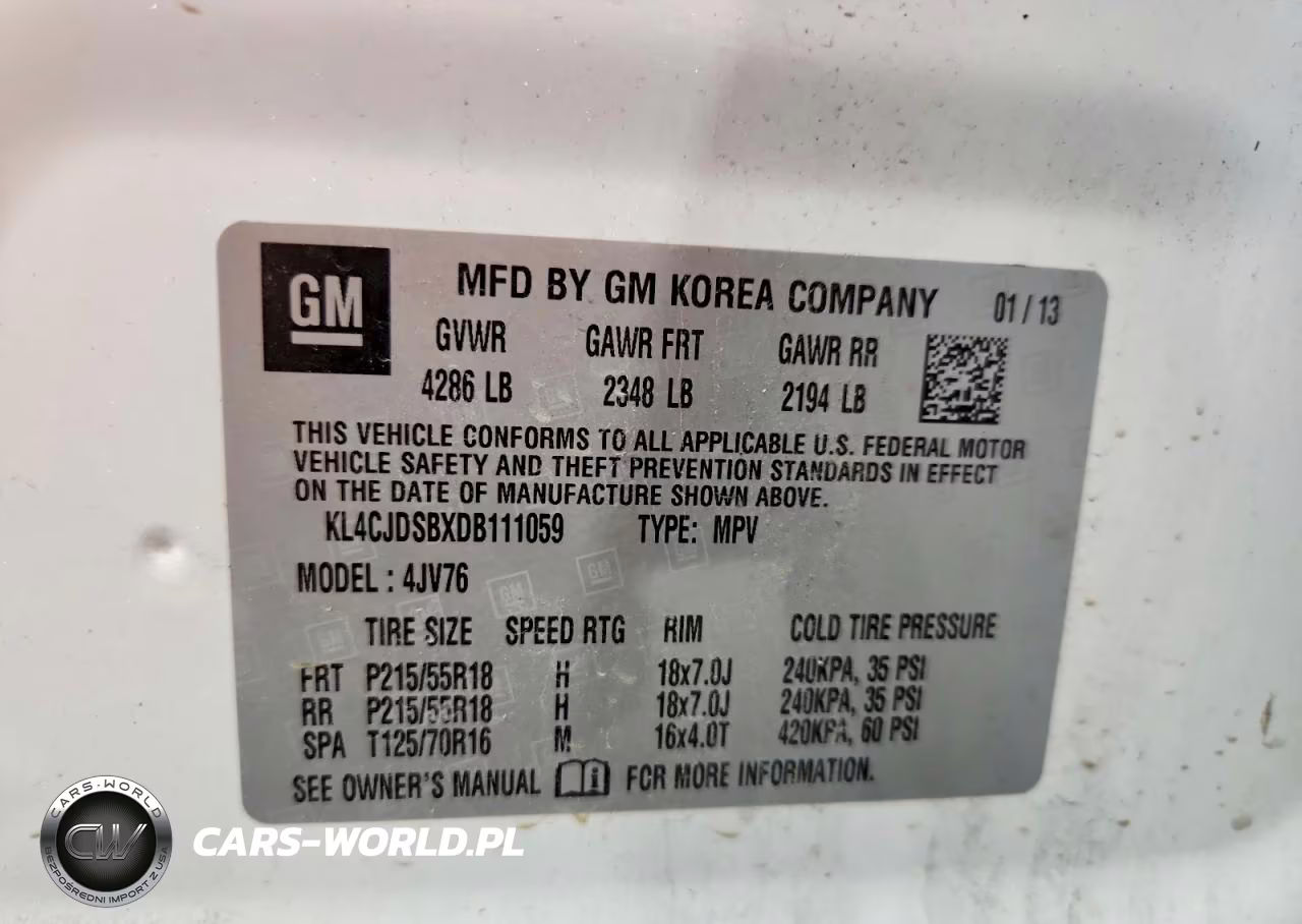 2013 Buick Encore Premium VIN:KL4CJDSBXDB111059 - 12