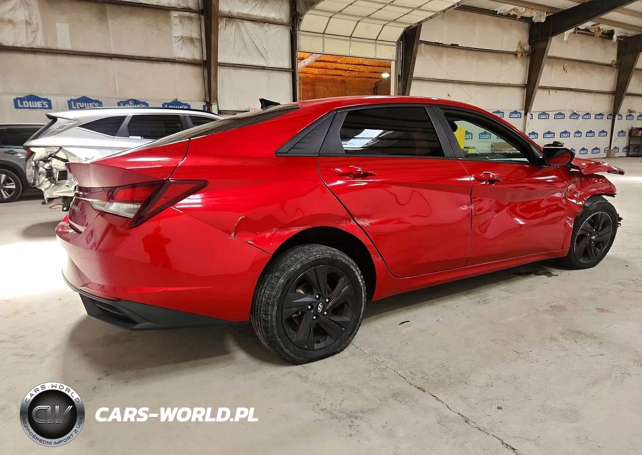 2021 Hyundai Elantra Sel VIN:5NPLM4AG7MH000896 - 3