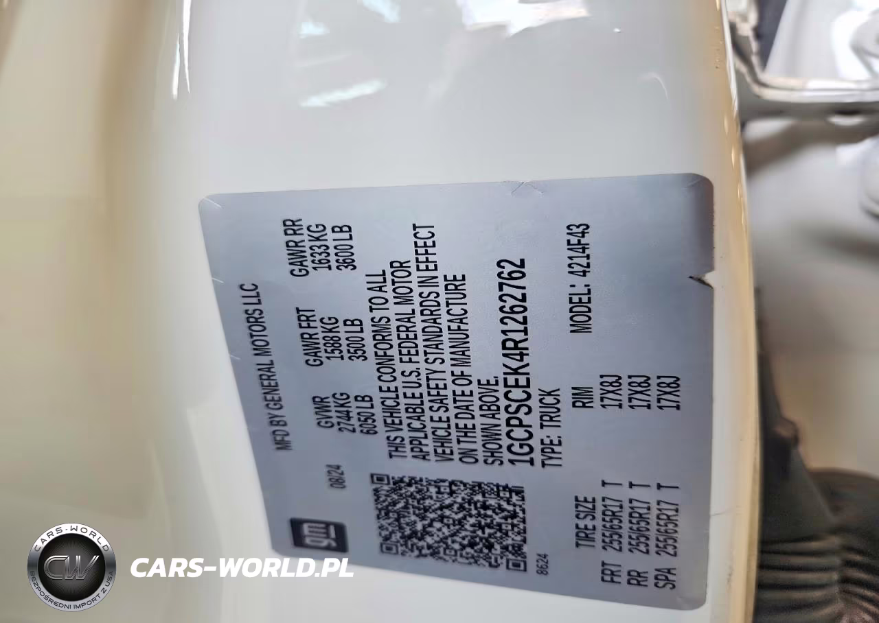 2024 Chevrolet Colorado Lt VIN:1GCPSCEK4R1262762 - 13