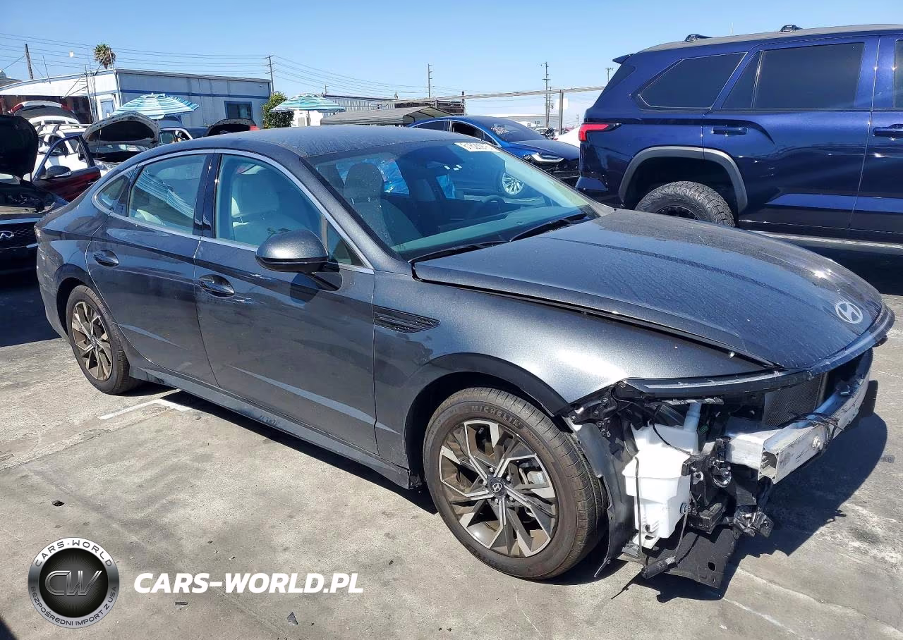 2024 Hyundai Sonata Sel VIN:KMHL64JA8RA421686 - 4
