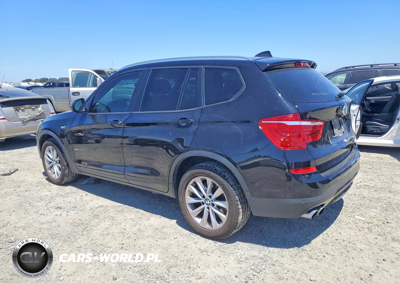 2016 BMW X3 xDrive28I VIN:5UXWX9C52G0D63395 - 2
