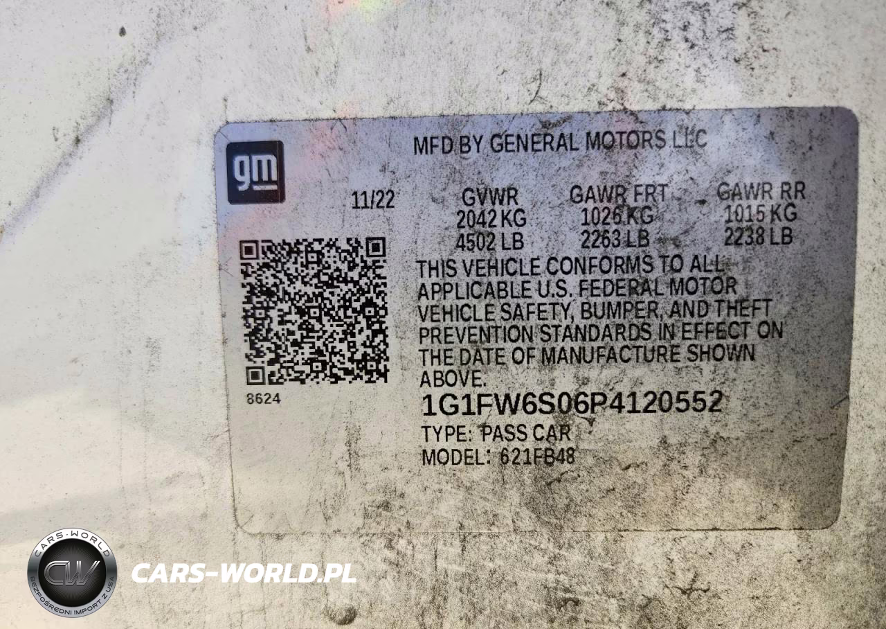 2023 Chevrolet Bolt Ev 1Lt VIN:1G1FW6S06P4120552 - 12