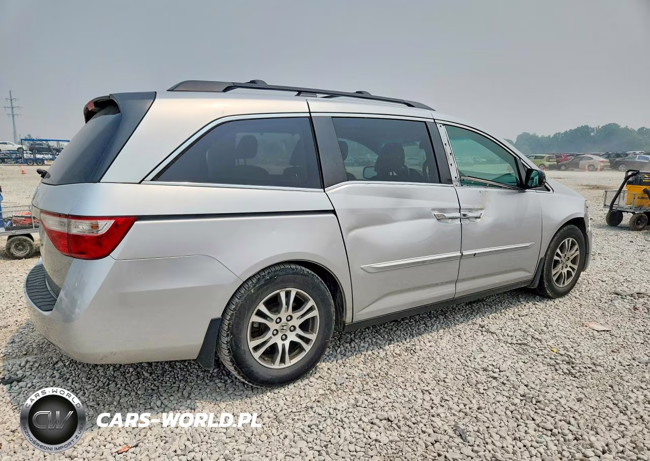 2011 Honda Odyssey Exl VIN:5FNRL5H69BB085591 - 3