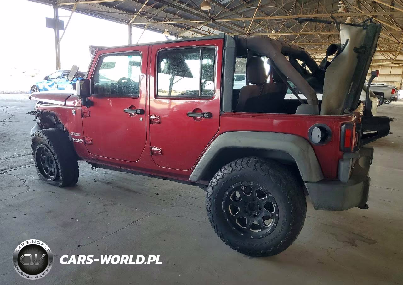 2011 Jeep Wrangler Unlimited Sport VIN:1J4BA3H10BL541520 - 2