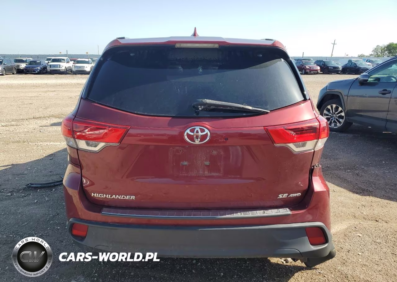 2018 Toyota Highlander Se VIN:5TDJZRFH6JS541838 - 6