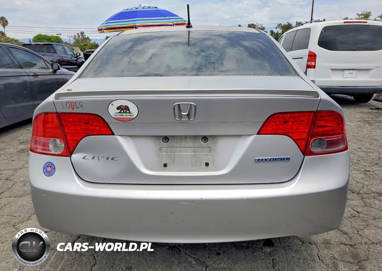 2008 Honda Civic Hybrid VIN:JHMFA36268S028174 - 6