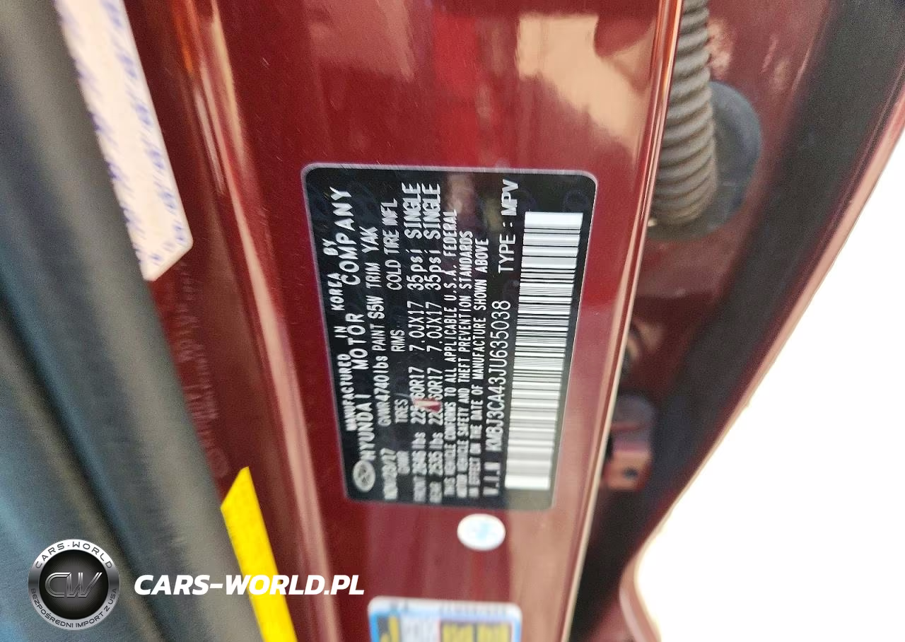 2018 Hyundai Tucson Sel VIN:KM8J3CA43JU635038 - 13