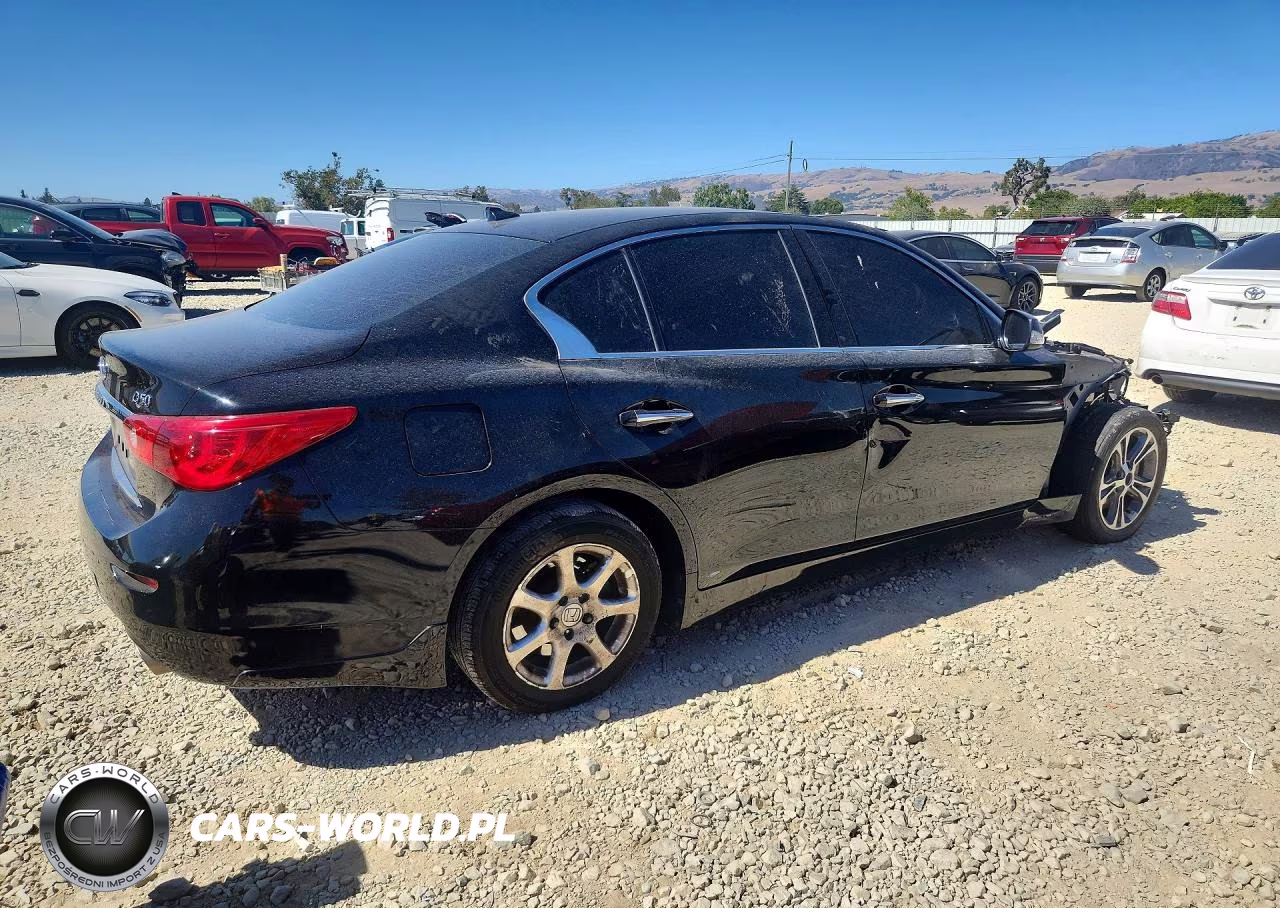 2015 Infiniti Q50 Base VIN:JN1BV7AP4FM355109 - 3