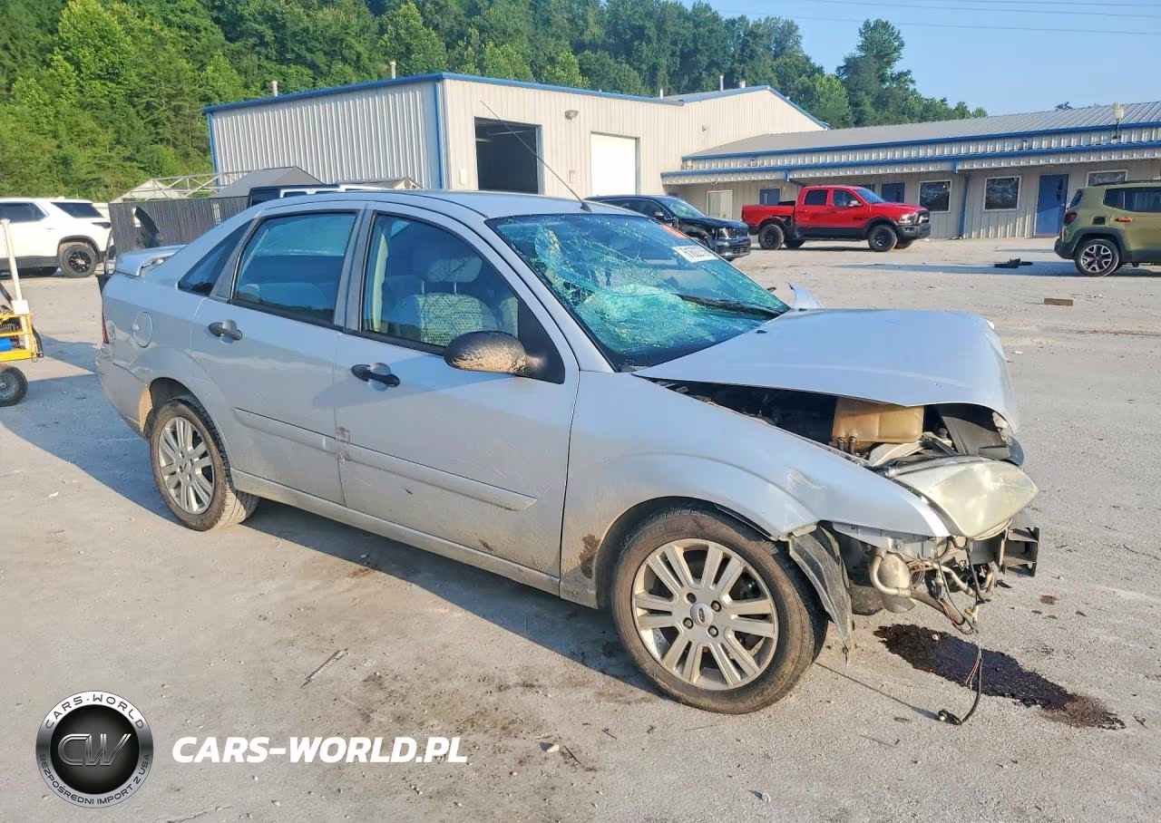2007 Ford Focus Zx4 VIN:1FAHP34N97W354943 - 4