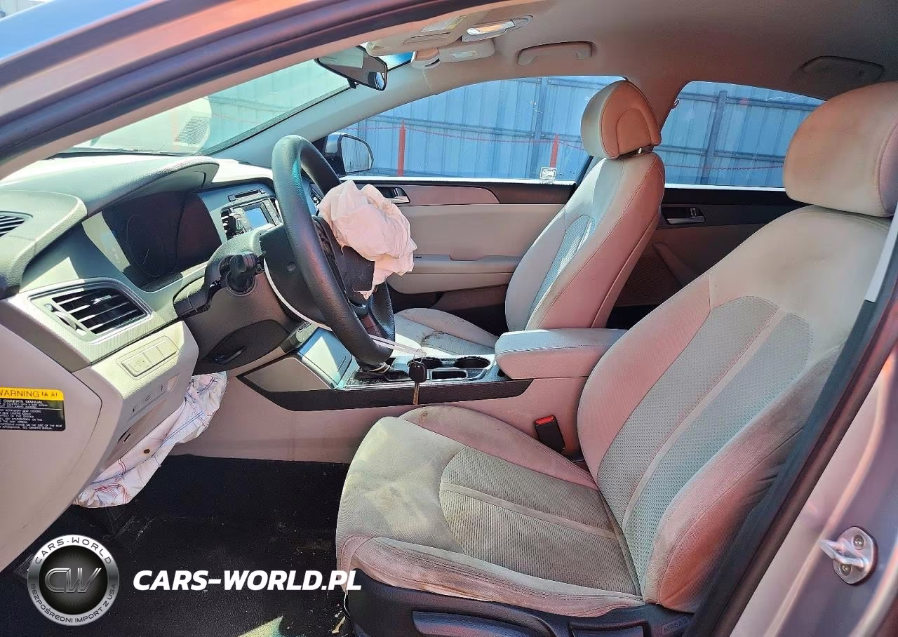 2017 Hyundai Sonata Se VIN:5NPE24AFXHH491461 - 7